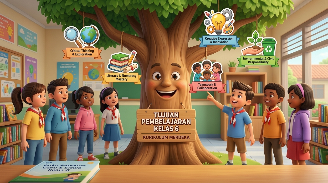 Tujuan Pembelajaran Kelas 6 SD Kurikulum Merdeka Tahun Ajaran 2026